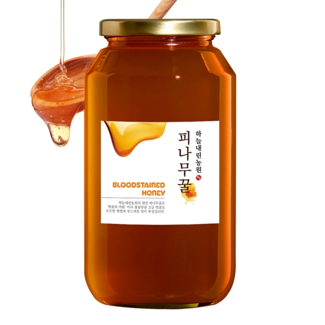 인제몰,국산꿀 강원도 천연벌꿀 피나무꿀 1.2kg