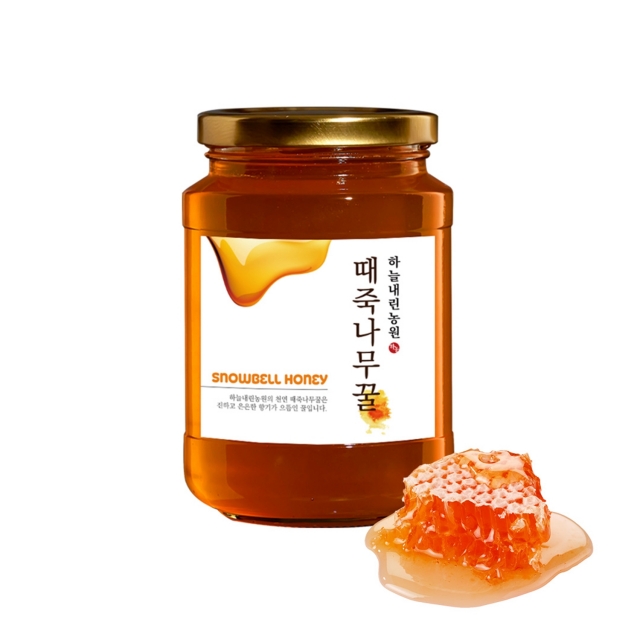 인제몰,국산꿀 강원도 천연벌꿀 때죽나무꿀 600g