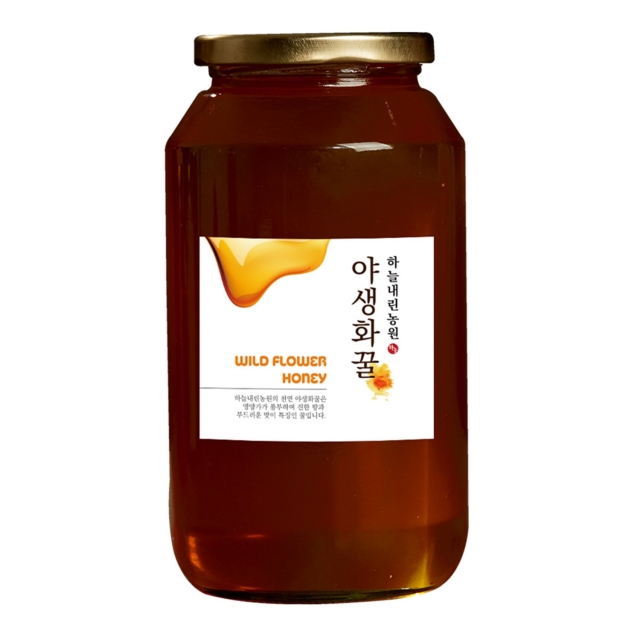 강원더몰,국산꿀 강원도 천연벌꿀 야생화꿀 1.2kg