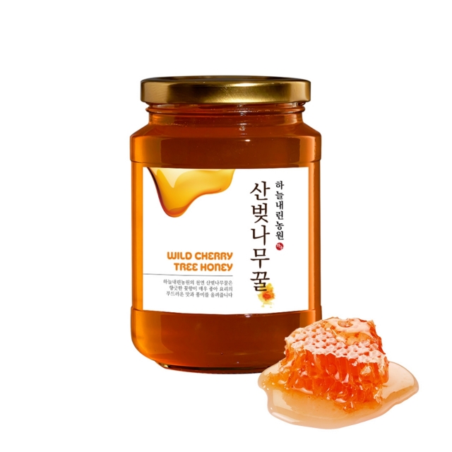 강원더몰,(강원)국산꿀 강원도 천연벌꿀 산벚나무꿀 600g/1.2kg